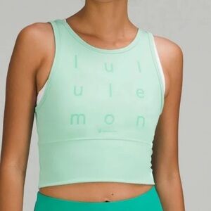 Lululemon Power Pivot Everlux Tank Motif Size 4 NWT